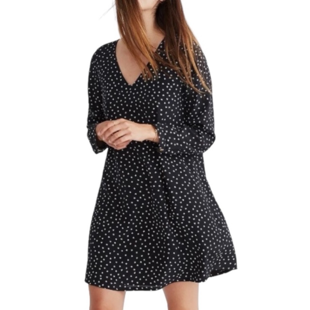 Madewell Silk Star Dress
